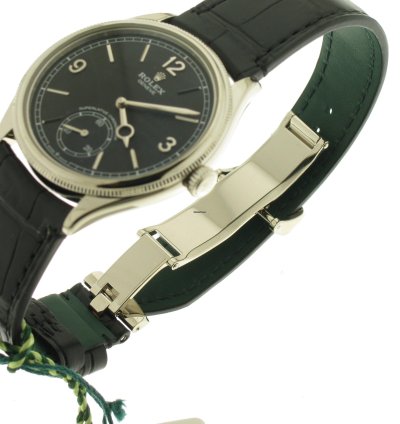Rolex 1908 White Gold 18kt Black Dial
