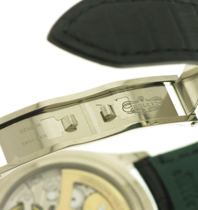 Rolex 1908 White Gold 18kt Black Dial