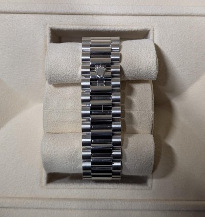 Rolex Day-date Platinum Ice Blue 2024 New Dial