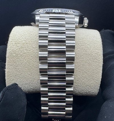 Rolex Day-date Platinum Ice Blue Dial Unworn