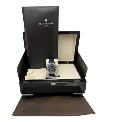 Patek Philippe Annual Calendar Chronograph Blue Dial