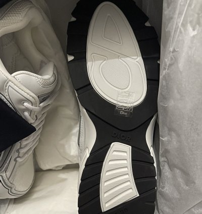Christian Dior B30 White Grey Trainers Sneakers B22 B23