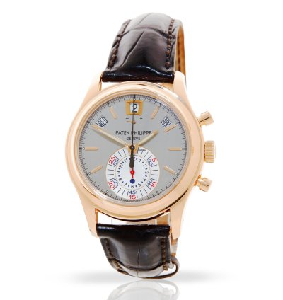 Patek Philippe Annual Calendar Chronograph Chrono 5960r-001 - Rose Gold - Box Papers - 24-month Warranty - 2009