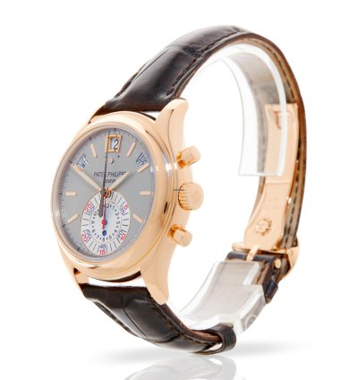 Patek Philippe Annual Calendar Chronograph Chrono 5960r-001 - Rose Gold - Box Papers - 24-month Warranty - 2009