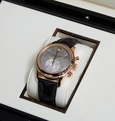 Patek Philippe Annual Calendar Chronograph Chrono 5960r-001 - Rose Gold - Box Papers - 24-month Warranty - 2009
