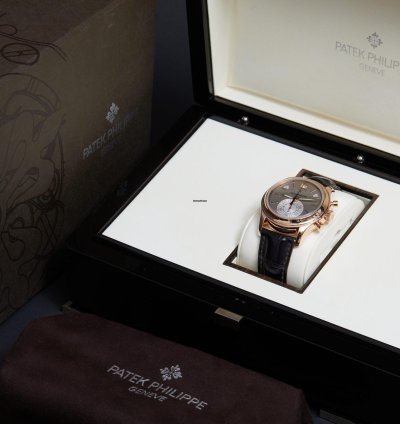 Patek Philippe Annual Calendar Chronograph Chrono 5960r-001 - Rose Gold - Box Papers - 24-month Warranty - 2009