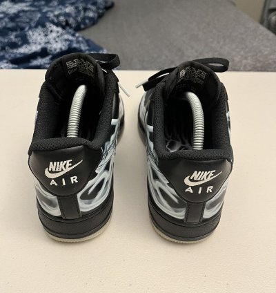 Nike Air Force 1 Low Black Skeleton Halloween
