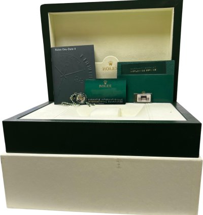 Rolex 2021 New Papers Unpol Rolex Day-date Presidential 36mm 950 Platinum 218206 Box