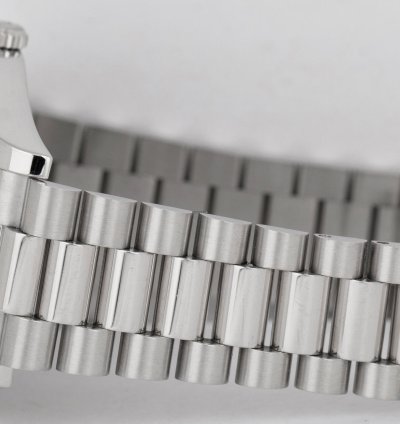 Rolex 2021 New Papers Unpol Rolex Day-date Presidential 36mm 950 Platinum 218206 Box