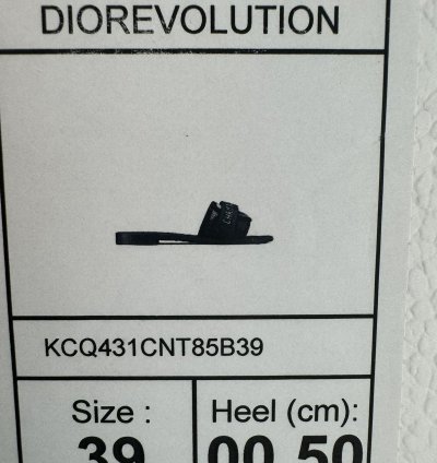 Christian Dior Dioevolution Slides
