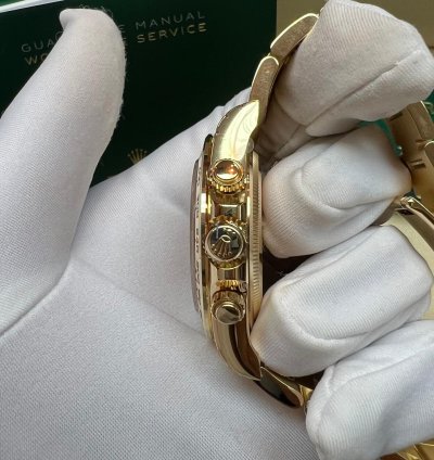 Rolex Daytona 2025 New Cosmograph Daytona Yellow Gold Black Diamond