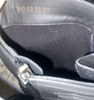 Christian Dior Ground Ankle Boots Size 39