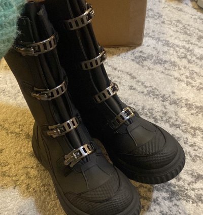 Christian Dior Ground Ankle Boots Size 39