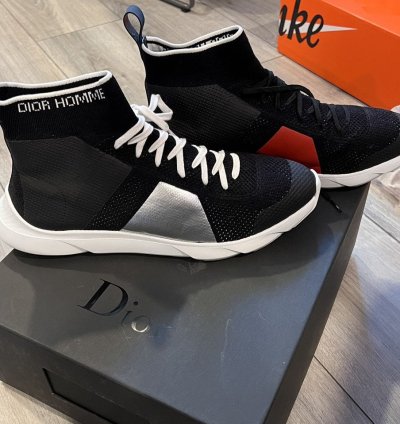 Christian Dior High Top Sneaker