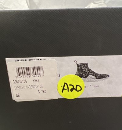 Christian Dior High Top Sneaker