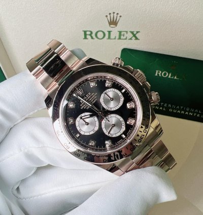 Rolex Daytona 2025 New Daytona Everose Gold Black Diamond