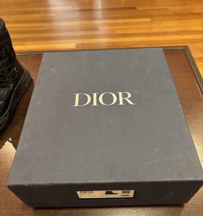 Christian Dior Nylon Oblique Snow Boot