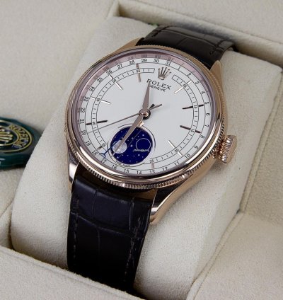 Rolex Cellini Moonphase 18kt Rose Gold 50535