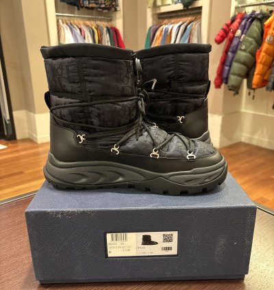 Christian Dior Nylon Oblique Snow Boot