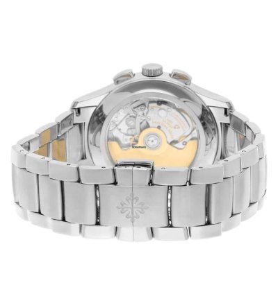 Patek Philippe Annual Calendar Chronograph Complications 5905 1a-001 Stainless Steel Watch Green Dial 2021