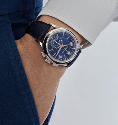 Patek Philippe Annual Calendar Chronograph Complications 5905p-001 Platinum Blue Dial Annual Calendar 2019
