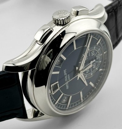 Patek Philippe Annual Calendar Chronograph Complications 5905p-001 Platinum Blue Dial Annual Calendar 2019