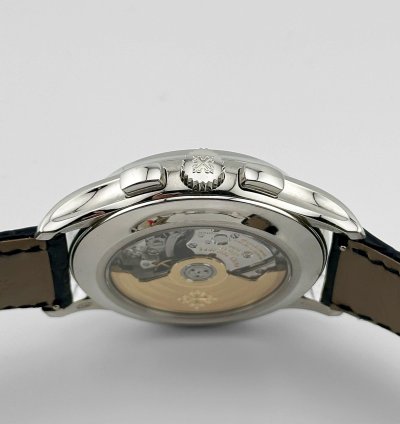 Patek Philippe Annual Calendar Chronograph Complications 5905p-001 Platinum Blue Dial Annual Calendar 2019