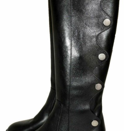 Christian Dior Runway Diorodeo Riding Boots Black Leather