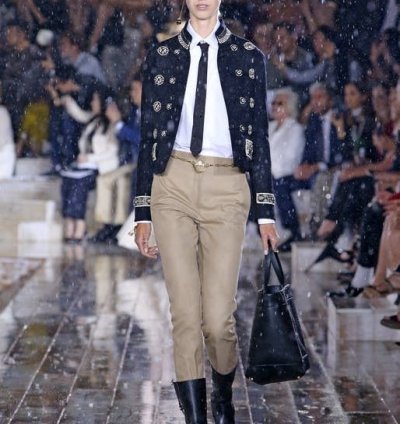 Christian Dior Runway Diorodeo Riding Boots Black Leather