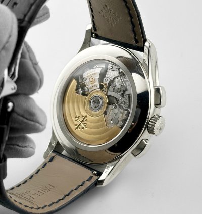Patek Philippe Annual Calendar Chronograph Complications 5905p-001 Platinum Blue Dial Annual Calendar 2019