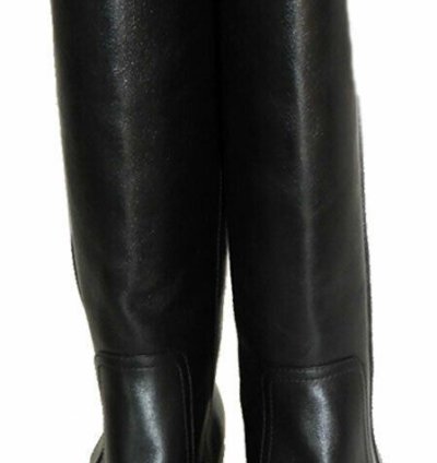 Christian Dior Runway Diorodeo Riding Boots Black Leather
