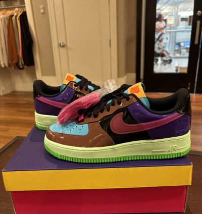 Nike Air Force 1 Low Sp Undefeated Multi Patent Pink Prime