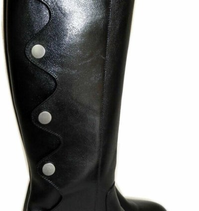 Christian Dior Runway Diorodeo Riding Boots Black Leather