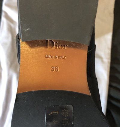 Christian Dior Runway Diorodeo Riding Boots Black Leather