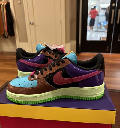 Nike Air Force 1 Low Sp Undefeated Multi Patent Pink Prime