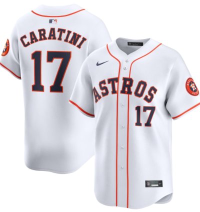 Victor Caratini 17 Houston Astros Home Limited Men Jersey - White