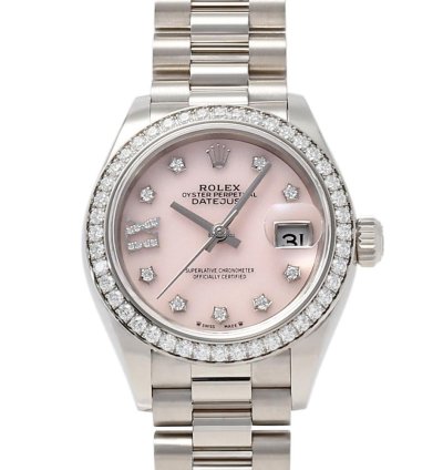Rolex Datejust 279139rbr Automatic White Gold New