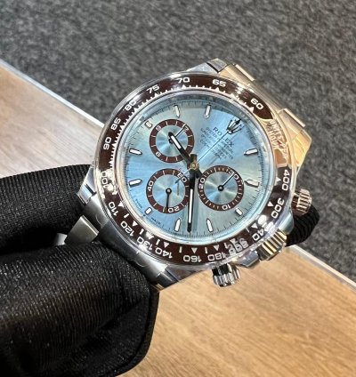 Rolex Daytona 2025 New Daytona Platinum Ice Blue Dial