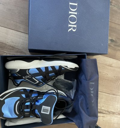 Christian Dior Sorayama B24 Runtek Blue Sneakers