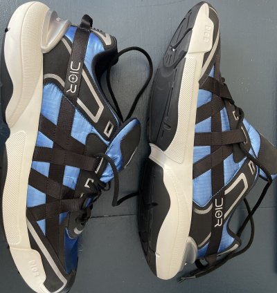 Christian Dior Sorayama B24 Runtek Blue Sneakers