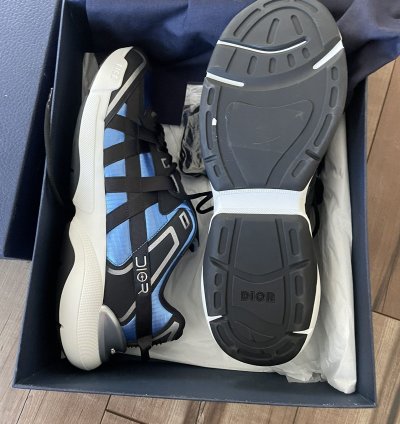 Christian Dior Sorayama B24 Runtek Blue Sneakers