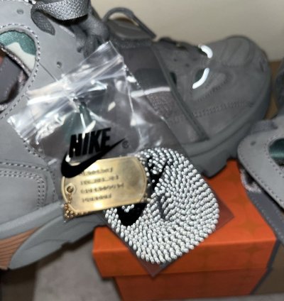 Nike Air Huarache Corteiz Gully Grey