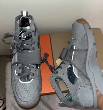Nike Air Huarache Corteiz Gully Grey