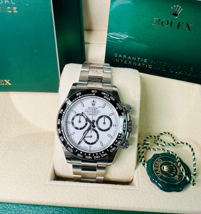 Rolex Daytona 2025 New Daytona White Panda New Model