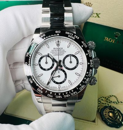Rolex Daytona 2025 New Daytona White Panda New Model