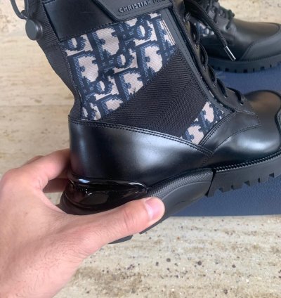 Combat High Boots In Black