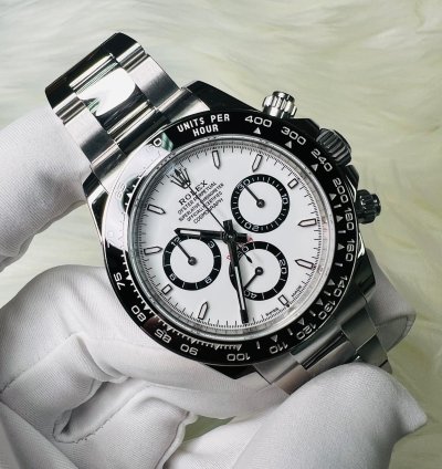 Rolex Daytona 2025 New Daytona White Panda New Model