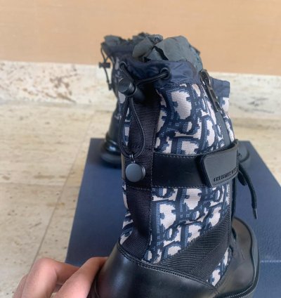 Combat High Boots In Black