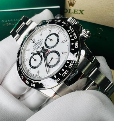 Rolex Daytona 2025 New Daytona White Panda New Model