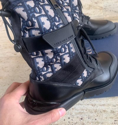 Combat High Boots In Black